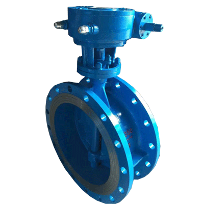 Hard seal flanged butterfly valve