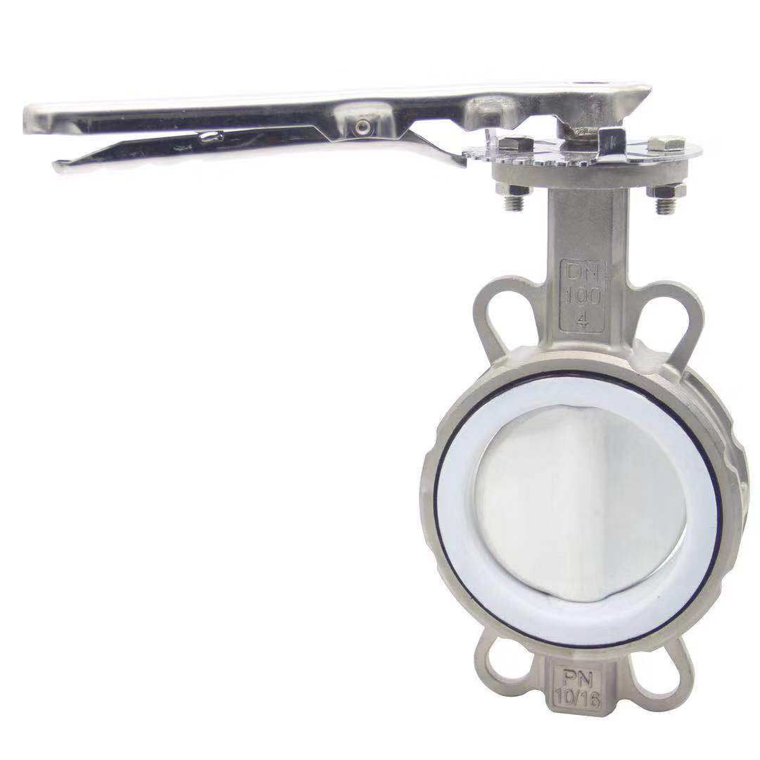 承德Stainless steel PTFE butterfly valve